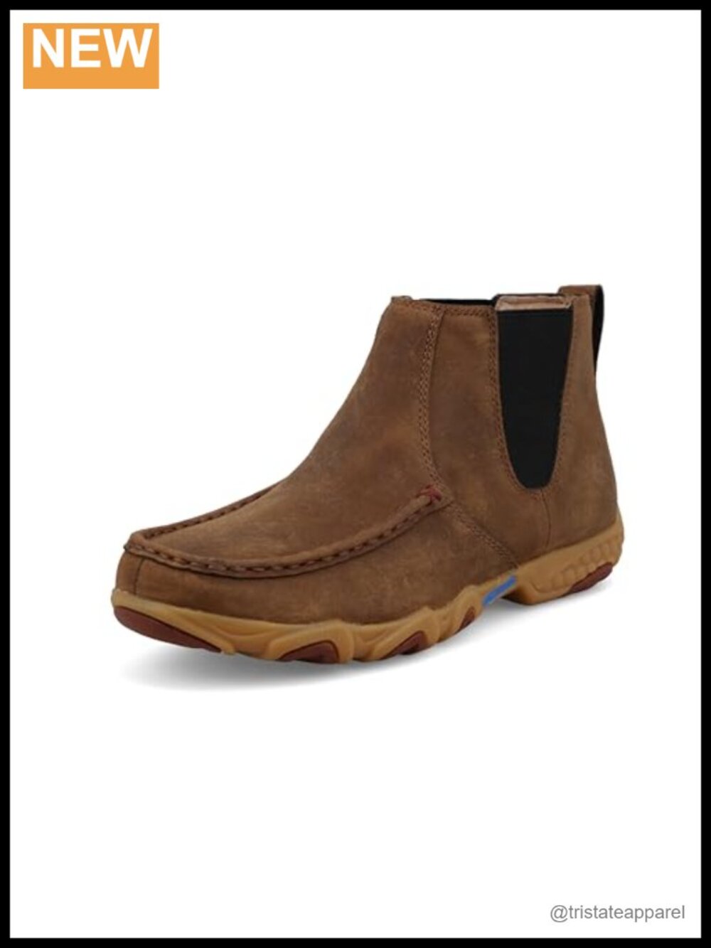 Twisted X Women's 4in Chelsea Driving Moc Casual Shoes Leather